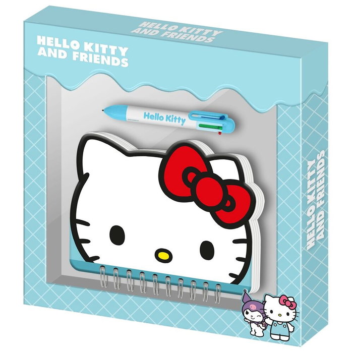 KARACTERMANIA - Journal + Stylo Hello Kitty and Friends - Agenda Décoratif KARACTERMANIA - Journal + Stylo Hello Kitty and Friends - Agenda Décoratif