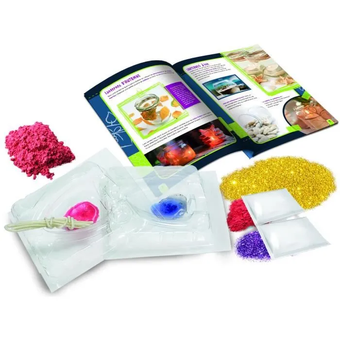 Lisciani Giochi Genius Science - La Science Des Bougies Ludiques - Kit Loisirs Créatifs Pour Créer des Bougies Colorées et Parfumées Saisonnières