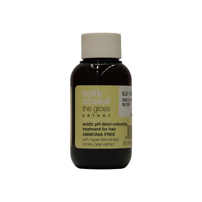 Milk Shake The Gloss Acidic pH Demi-Permanent Colour 6.6 Red Dark Blonde 60 ml Milk Shake The Gloss Acidic pH Demi-Permanent Colour 6.6 Red Dark Blonde 60 ml