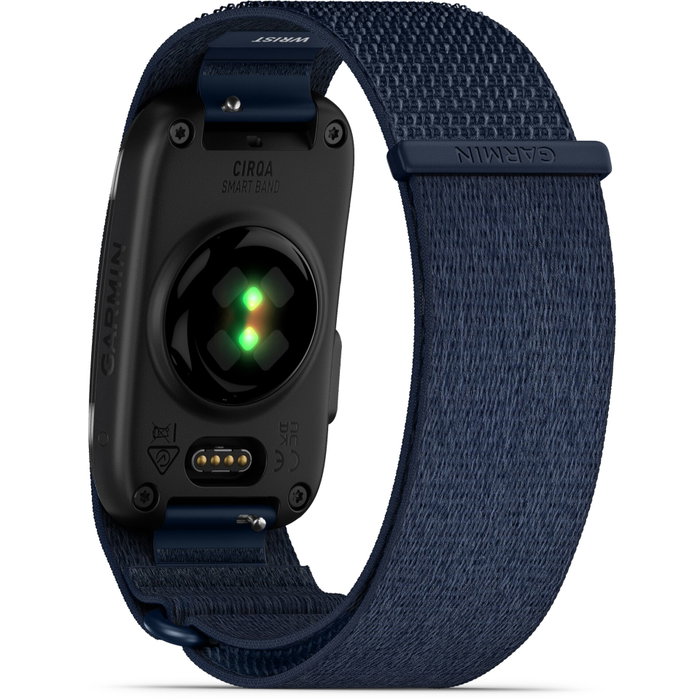 Garmin CIRQA™ Smart Band, Bleu Capitaine, S–M