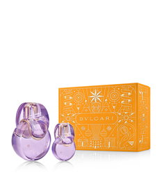 Bvlgari Coffret Cadeau de Noël 2024 : Parfum Eau de Toilette Omnia Amethyste pour Femme - 100 ml + Miniature 15 ml