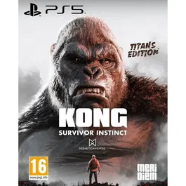 Microids Kong: Survivor Instinct - Édition Titans - Jeu d'aventure et d'exploration metroidvania - Jeu vidéo pour PS5