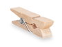 PINCELLO Set de 12 pinzas madera natural med