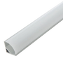 BX3 Light BX3-A1616 Profilé aluminium pour ruban LED angle 2 m avec diffuseur opale
