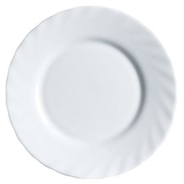 Luminarc Plato Postre Opal Trianon 19,5 cm Vidrio Templado
