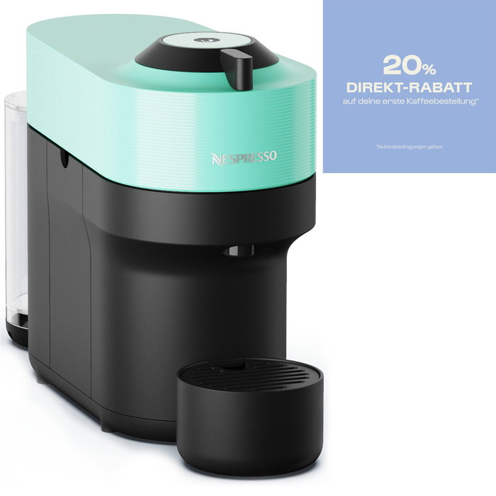 Nespresso Vertuo Pop Aqua Mint par Krups Nespresso Vertuo Pop Aqua Mint par Krups