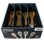 Cook Concept Assortiment d'ustensiles en bambú de 30 cm