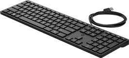 HP Wired Desktop 320K Clavier Nordique Noir