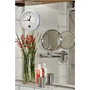 Bresser MyTime Bath Horloge de salle de bain blanc/argent radio-contrôlée