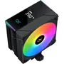 Xigmatek Ventirad AK4 Digital - Afficheur LED et ventilateur ARGB 120mm - Compatible Intel LGA115X/1200/1700/1851 et AMD AM5/AM4 - Noir