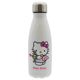 CYP BRANDS Gourde isotherme en acier inoxidable Hello Kitty Sagittaire, 550 ml, maintien chaud 12h/froid 24h, bouchon étanche