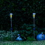 Rev Lampes solaires avec sphères - Argent