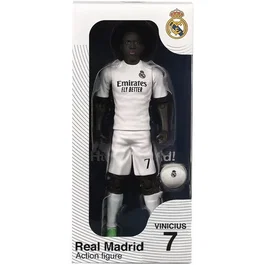 Megableu Figurine Articulée Vinicius Real Madrid - 20 cm - Football Collection - Version française
