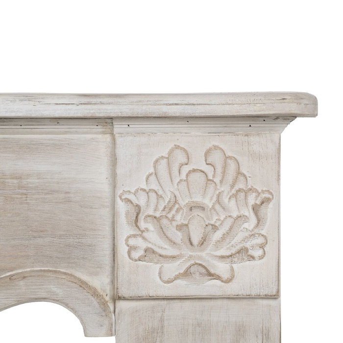 Façades de cheminée Beige Bois d'épicéa Bois MDF 116 x 20 x 102 cm Façades de cheminée Beige Bois d'épicéa Bois MDF 116 x 20 x 102 cm