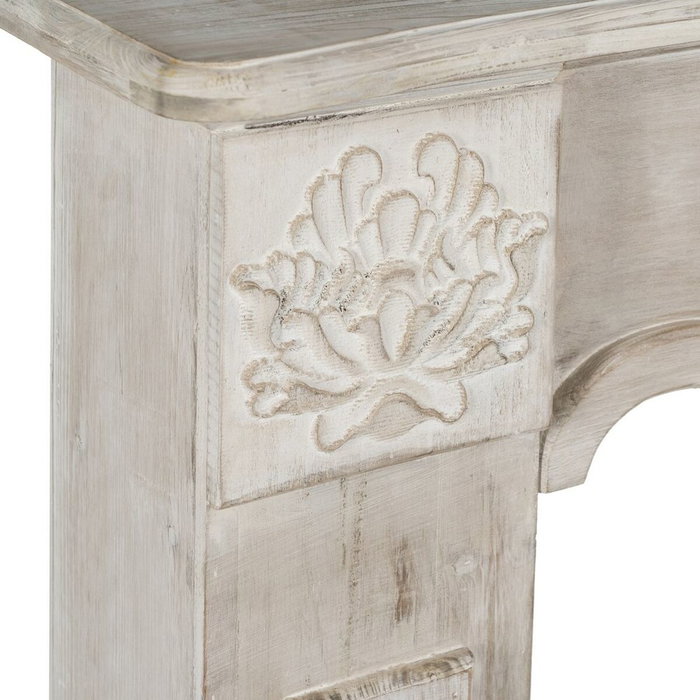 Façades de cheminée Beige Bois d'épicéa Bois MDF 116 x 20 x 102 cm Façades de cheminée Beige Bois d'épicéa Bois MDF 116 x 20 x 102 cm