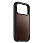 Nomad Rugged Leather Case iPhone 17 Pro - Marron Horween