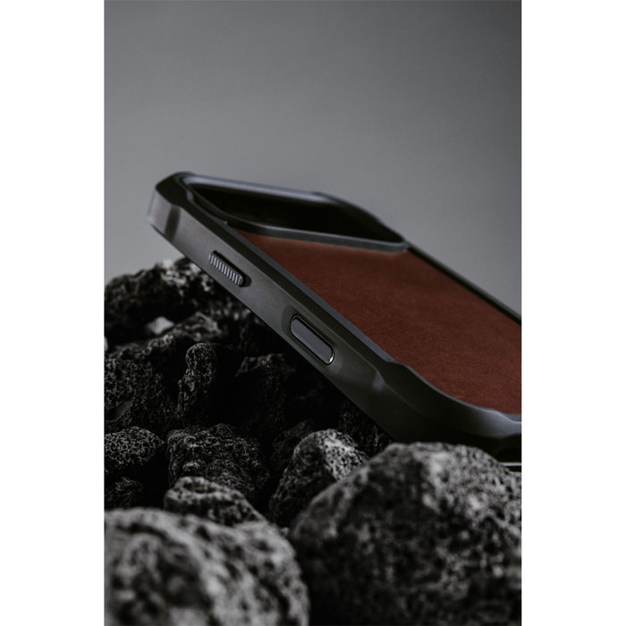 Nomad Rugged Leather Case iPhone 17 Pro - Marron Horween Nomad Rugged Leather Case iPhone 17 Pro - Marron Horween