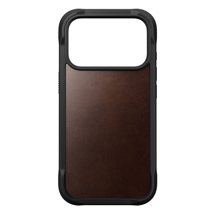 Nomad Rugged Leather Case iPhone 17 Pro - Marron Horween Nomad Rugged Leather Case iPhone 17 Pro - Marron Horween