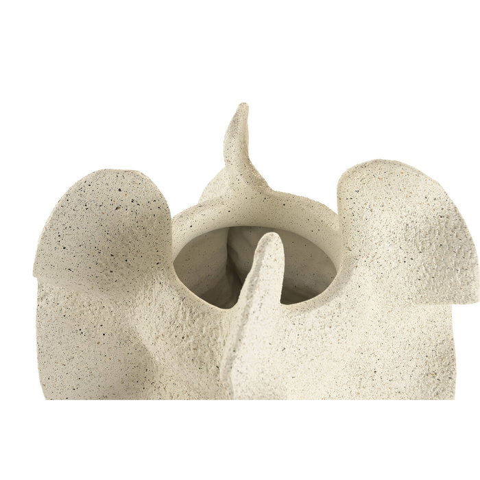 Home ESPRIT Vase Beige Résine Shabby Chic 26 x 26 x 50 cm