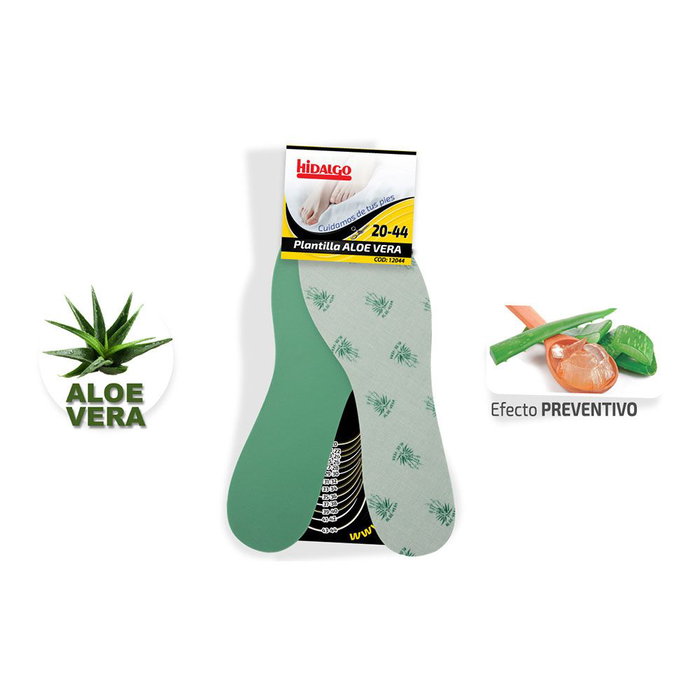 Hidalgo Semelles pour chaussures Aloe vera, Taille 20-44 recoupable