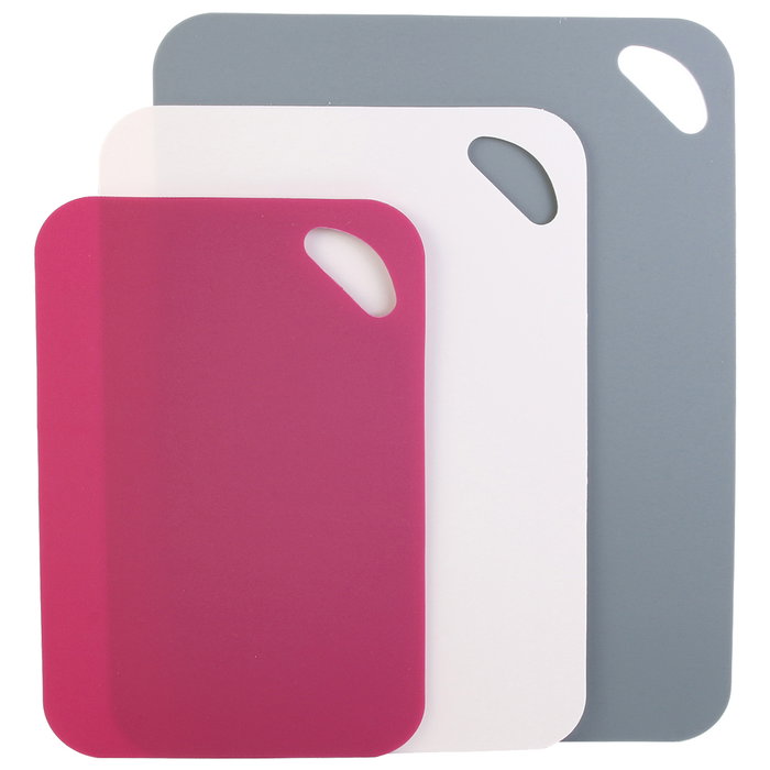 Cook Concept Ensemble de 3 planches à découper antidérapantes