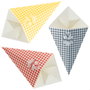 Totally Addict JGO. 8 CUCURUCHO PATATAS FRITA - Cones en papier avec compartiment sauce