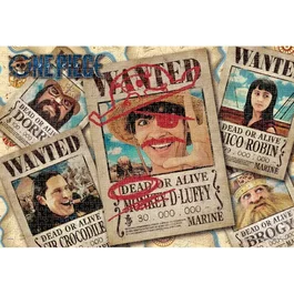 Epoch Puzzle One Piece Wanted 1053 Super Small Pieces