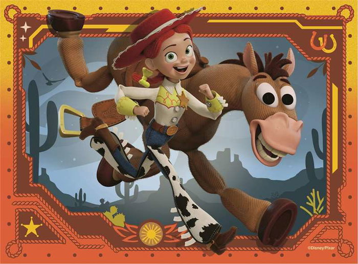 Ravensburger Puzzle Progresivos Toy Story 4 en 1 (12-16-20-24 pièces) inevitable Ravensburger Puzzle Progresivos Toy Story 4 en 1 (12-16-20-24 pièces) inevitable