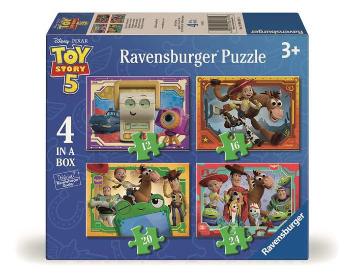 Ravensburger Puzzle Progresivos Toy Story 4 en 1 (12-16-20-24 pièces) inevitable Ravensburger Puzzle Progresivos Toy Story 4 en 1 (12-16-20-24 pièces) inevitable
