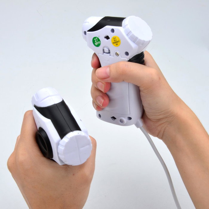 Tachan Pack de 2 Robots RC de Boxe avec Télécommandes, Jeu pour Améliorer la Coordination et la Motricité, Compatible Enfants Dès 3 Ans