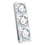 NZXT F360X Core à cadre unique (RF-U36PN-W1) Ventilateur PC 360 mm Lames LCP 3100 tr/min Blanc
