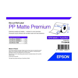 Papier pour imprimante Epson 7113418 Blanc (4 Unités)