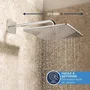 GROHE 34881000 - Ensemble de douche encastré avec mitigeur thermostatique - 1 jet - 31 cm - Gris chromé