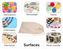 Innspiro Lot de 20 sacs en coton pour le pain 37x60cm