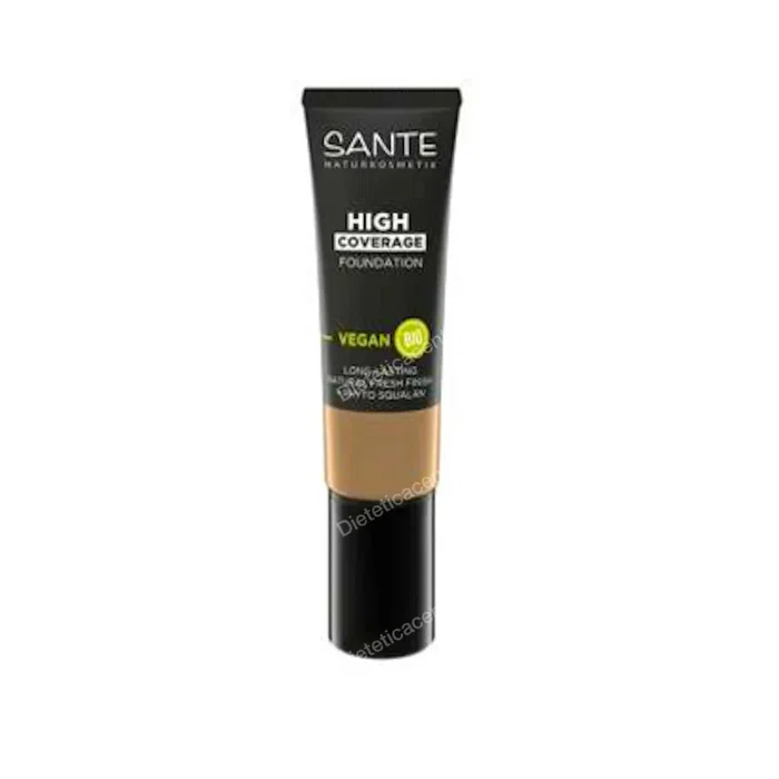 SANTE NATURKOSMETIK Maquillaje Fluido Alta Cobertura - Fond de teint fluide haute couverture 03 Neutral Beige 25 ml - Vegan SANTE NATURKOSMETIK Maquillaje Fluido Alta Cobertura - Fond de teint fluide haute couverture 03 Neutral Beige 25 ml - Vegan