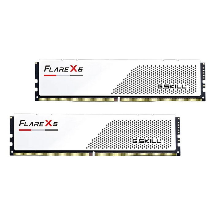 Mémoire RAM GSKILL Flare X5 F5-6000J2836G32GX2-FX5W 64 GB DDR5 6000 MHz Mémoire RAM GSKILL Flare X5 F5-6000J2836G32GX2-FX5W 64 GB DDR5 6000 MHz