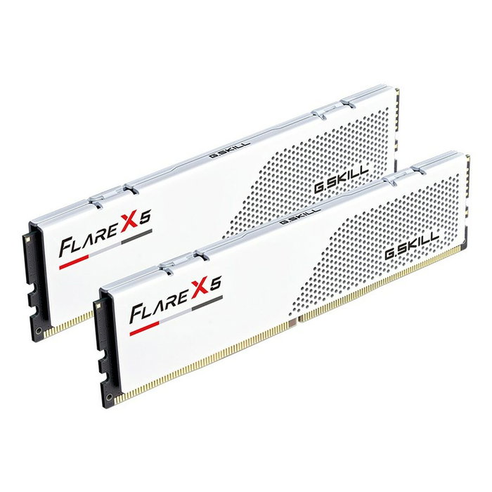 Mémoire RAM GSKILL Flare X5 F5-6000J2836G32GX2-FX5W 64 GB DDR5 6000 MHz Mémoire RAM GSKILL Flare X5 F5-6000J2836G32GX2-FX5W 64 GB DDR5 6000 MHz