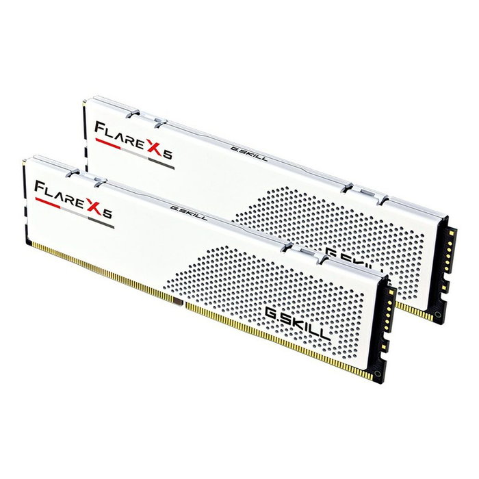 Mémoire RAM GSKILL Flare X5 F5-6000J2836G32GX2-FX5W 64 GB DDR5 6000 MHz Mémoire RAM GSKILL Flare X5 F5-6000J2836G32GX2-FX5W 64 GB DDR5 6000 MHz