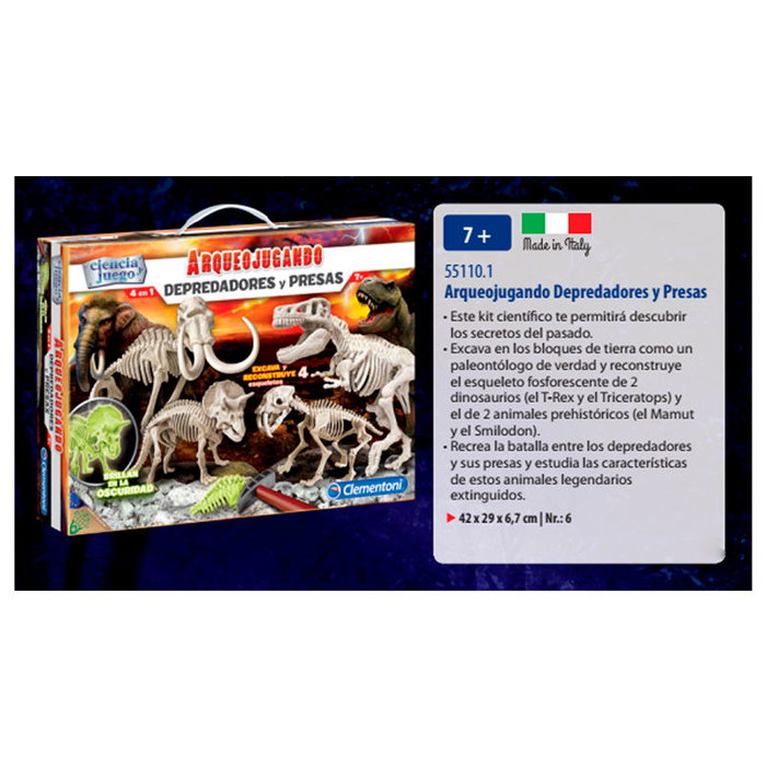 Clementoni Jeu Arqueojugando Depredadores Y Presas