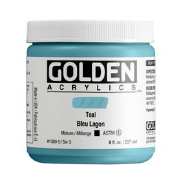 Golden Peinture Acrylique Heavy Body Sarcelle 237 ml