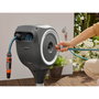 Gardena RollUp S Blanc - Dévidoir Automatique de Terrasse 15 m