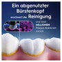 Oral-B iO Têtes de brosse de rechange Sensitiv cleaning Noir, 4 pcs.
