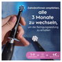 Oral-B iO Têtes de brosse de rechange Sensitiv cleaning Noir, 4 pcs.