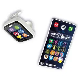 KD - Téléphone et Montre Jouet d'Imitation Fitness pour Enfants à Partir de 18 Mois - Jouet Éducatif Interactif pour Tout-Petits