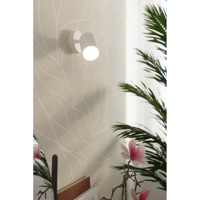 LEMMI Lustre 3 Lumières SOL-SL.1128 LED Design Minimaliste Métal Noir Blanc