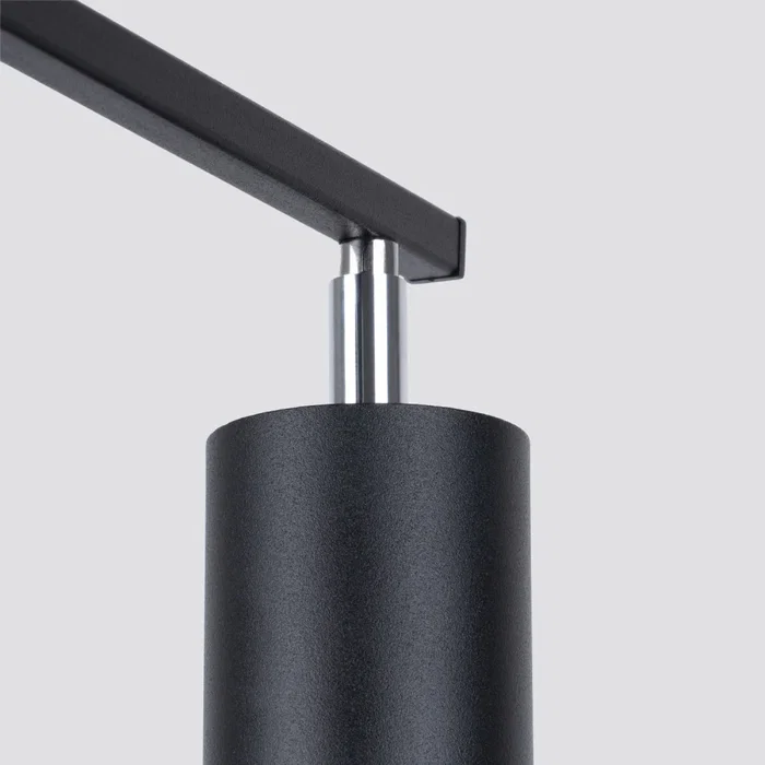 LEMMI Plafonnier LED minimaliste 3 lampes blanc ou noir pour intérieur design, [SOL-SL.1128]