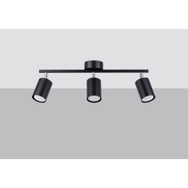 LEMMI Plafonnier LEMMI 3 Noir