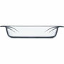 Pyrex Lot de 4 plats à four rectangulaires en verre (27, 31, 35 et 39 cm)