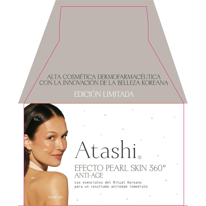 Atashi Trousse de toilette Ritual Pearl Skin Effect 360, lot de 6