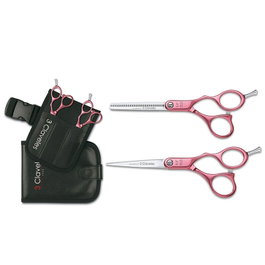 Tres Claveles Set de Coiffure Dur Rojo avec Étui et Ceinture
